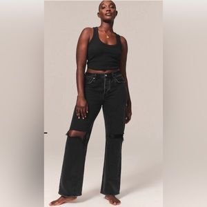 Abercrombie & Fitch The 90s Baggy Low Rise Jeans 29